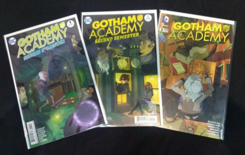 Gotham Academy: Second Semester FULL RUN #1, 2, 3, 4, 5, 6, 7, 8, 9, 10, 11, 12