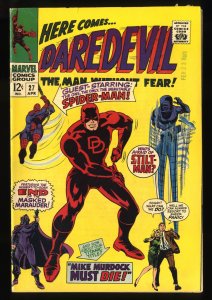 Daredevil #27 FN/VF 7.0 Spider-Man!