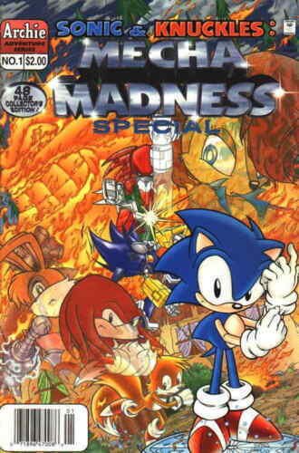 Sonic And Knuckles: Mecha Madness Special #1 FN; Archie | save on shipping - det 