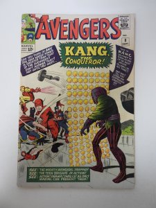 The Avengers #8 (1964) 1st appearance of Kang FN+ condition