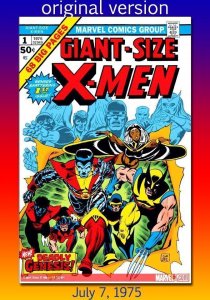 Giant-Size X-Men #1 1975 1st APP of Storm Colossus Nightcrawler New Team Reprint