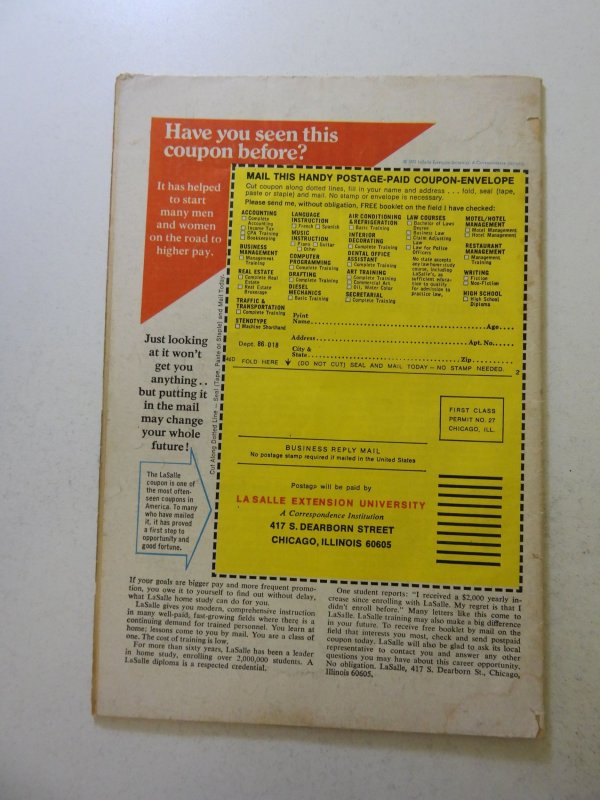 Night Nurse #3 (1973) VG condition moisture damage