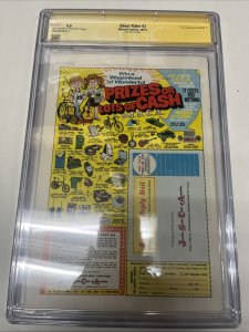 Ghost Rider (1973) # 2 (CGC 9.0) Signed & Sketch Roy Thomas • Rare UK Edition
