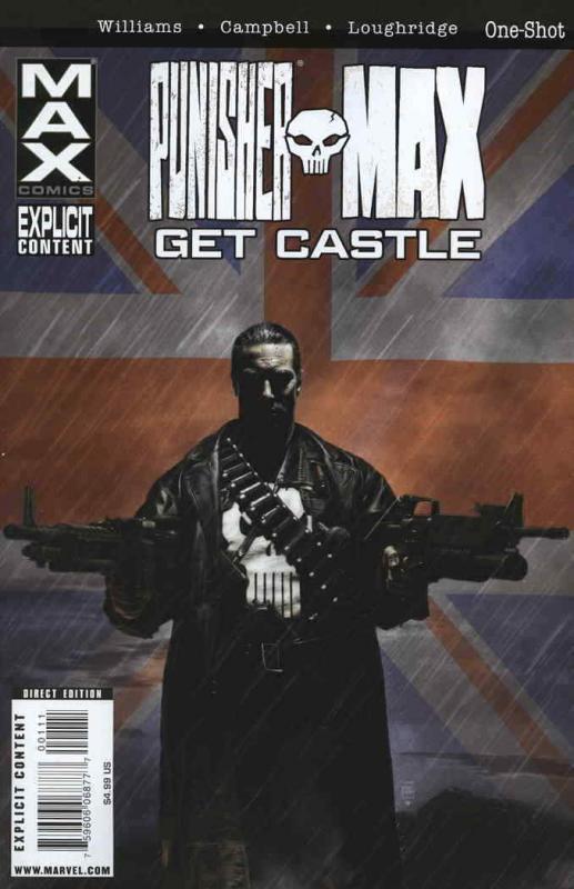 Punisher Max: Get Castle #1 VF/NM; Marvel | save on shipping - details inside