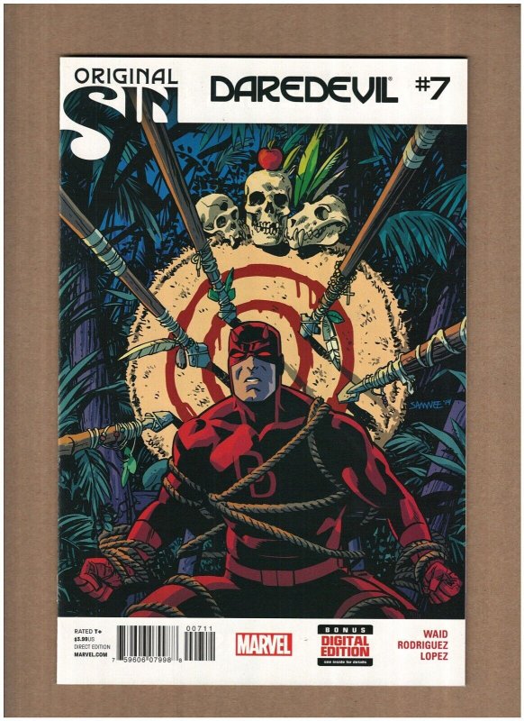 Daredevil #7 Marvel Comics 2014 Original Sin Mark Waid NM- 9.2