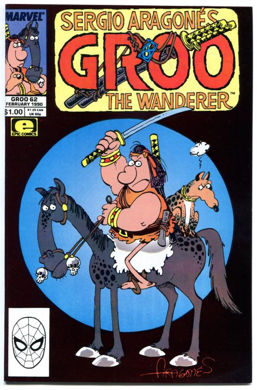 GROO the WANDERER #62, NM, Horse Sense, Sergio Aragones, more Groo in store