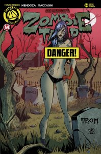 ZOMBIE TRAMP #34 COVER F TROM RISQUE VARIANT (MR)