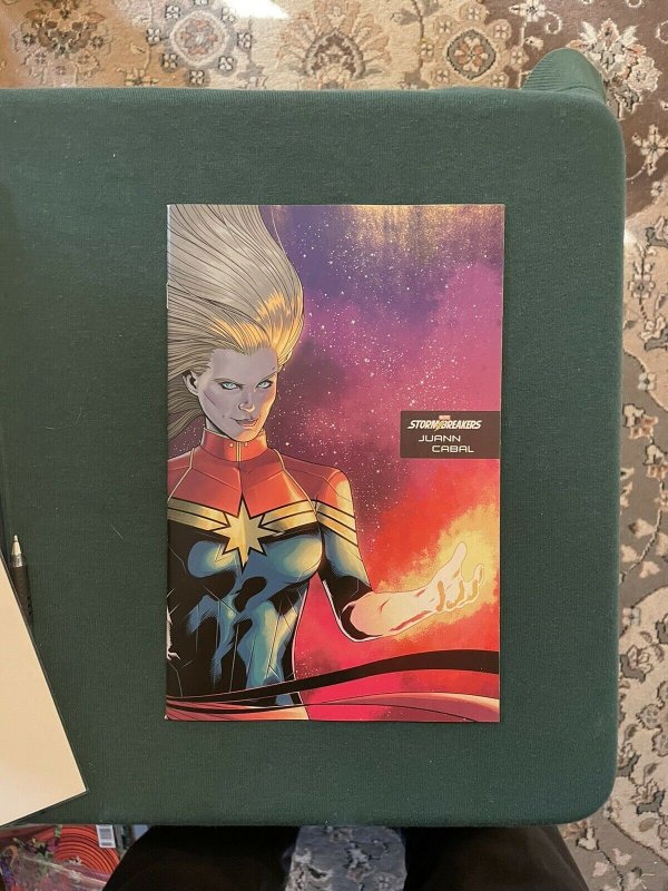 Captain Marvel 11th Series #25 Stormbreakers Juan Cabal variant cover (2019 Marv