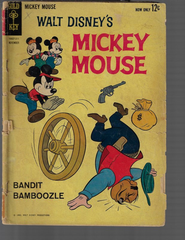 Mickey Mouse #85 (Gold Key, 1962) G-