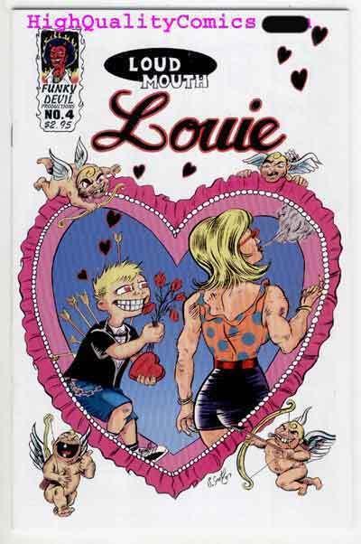 LOUD MOUTH LOUIE #4, NM, Chris Hammonds, Dan Brereton, Cupid, 1998