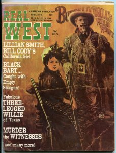 Real West Magazine April 1973-CHARLTON-ALEX TOTH-BUFFALO BILL VG