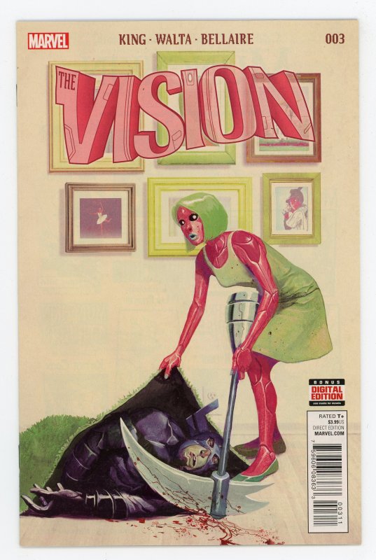 Vision #3 (2015 v2) Tom King Agatha Harkness NM