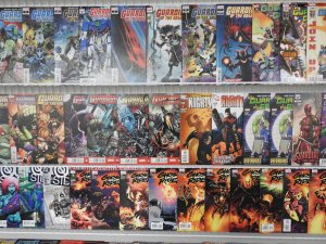 Huge Lot of 210+ Comics W/ Guardians of the Galaxy, Ghost Rider +More Avg. VF-