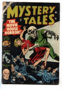 Mystery Tales #17 comic book 1953- Atlas Horror- Weird Menace cover