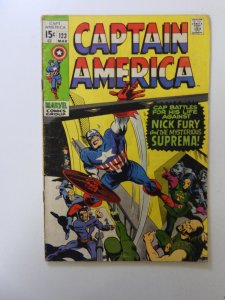 Captain America #123 (1970) VG condition