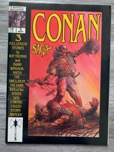 1987 CONAN SAGA Magazine #5 FVF 7.0 Barry Windsor-Smith / Dweller in the Dark