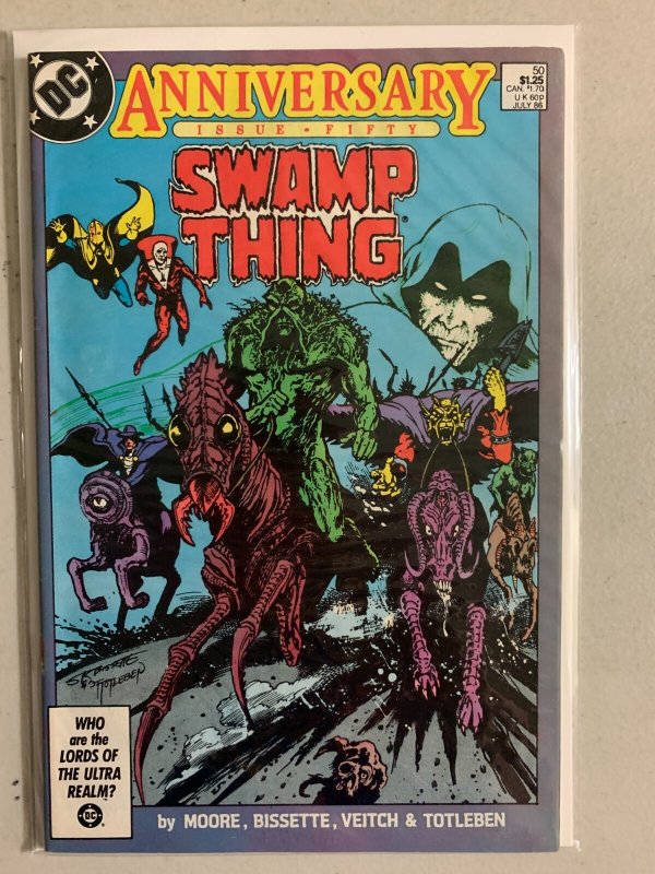 Swamp Thing #50 direct Demon, Dr. Fate, Spectre, Phantom Stranger (1986)