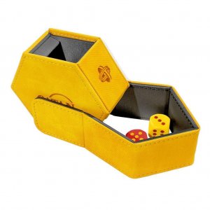 Catan Hexatower Premium Dice Tower Yellow Gamegenics