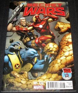 Secret Wars #1 (2015) Mile High Variant