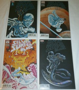 Silver Surfer Black (2018) #1,2,4,5 (set of 4) Cates/Tradd Moore