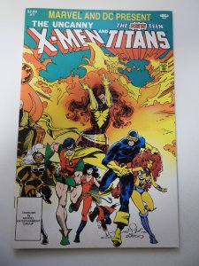 Marvel & DC Present The Uncanny X-Men and The New Teen Titans VG/FN See desc