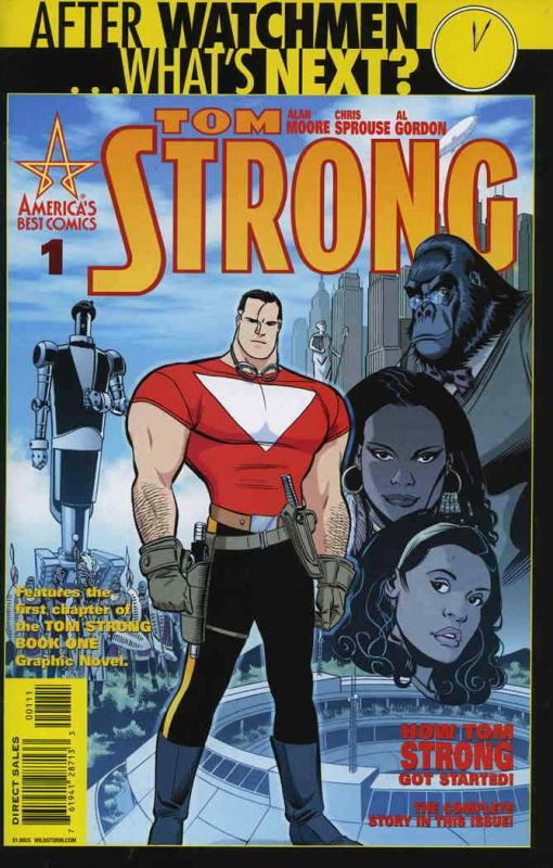 Tom Strong #1 (2nd) VF/NM; America's Best | save on shipping - details inside