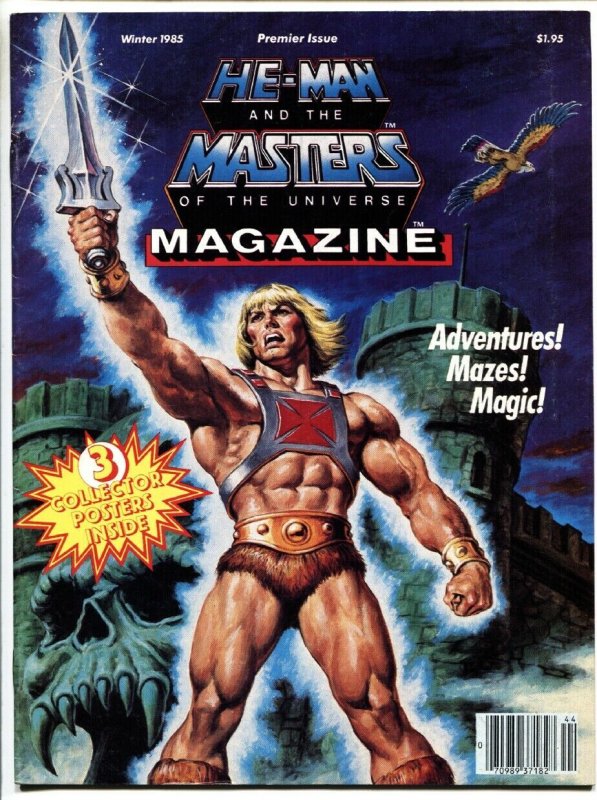 He-Man and the Masters of the Universe Magazine #1 -- 1985-First issue