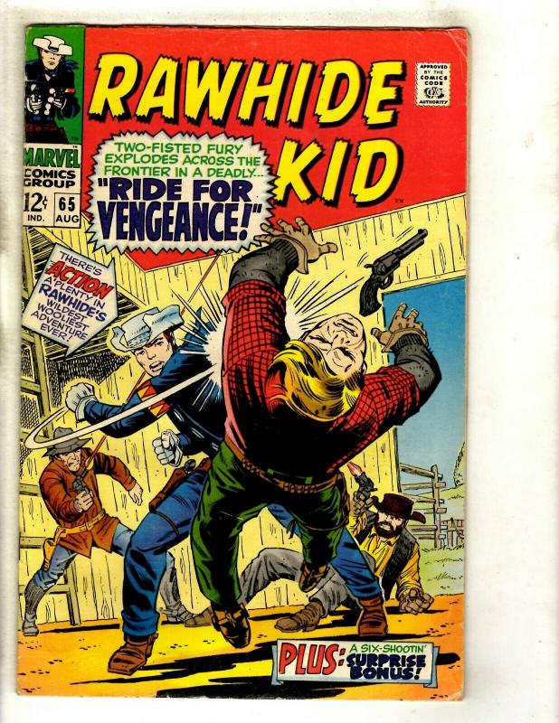 Rawhide Kid # 65 VG/FN Marvel Comic Book Western Cowboy Desperadoes GK3