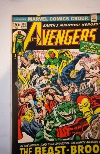 The Avengers #105 (1972) Buscema art