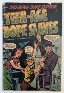 (1952) HARVEY COMICS LIBRARY #1 TEENAGE DOPE SLAVES! VERY RARE PRE-CODE!