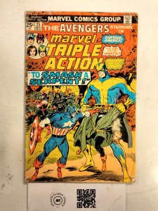 Marvel Triple Action #25 GD Marvel Comic Books Avengers Defenders 6 HH25
