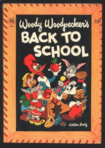 Woody Woodpecker's Back to School #1 1952-Dell-1st issue-Walter Lantz-Giant 1...