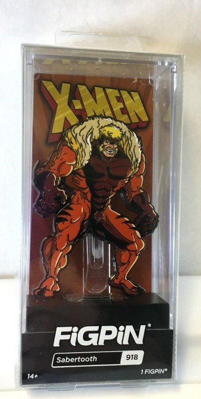 BRAND NEW FiGPiN X-Men Sabertooth #918 wh