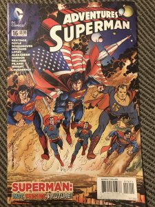 Adventures of Superman #16 : DC 10/14 Fn+; Past, Present & Future, many artists