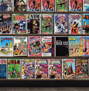 Huge Lot 140+ Comics with The &, Ka Zar The Savage, Nexus & More!