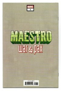 MAESTRO: WAR & PAX #01 (2021) DECLAN SHALVEY | WALMART TRADE DRESS