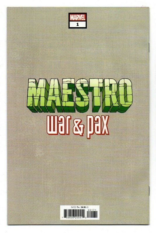 MAESTRO: WAR & PAX #01 (2021) DECLAN SHALVEY | WALMART TRADE DRESS