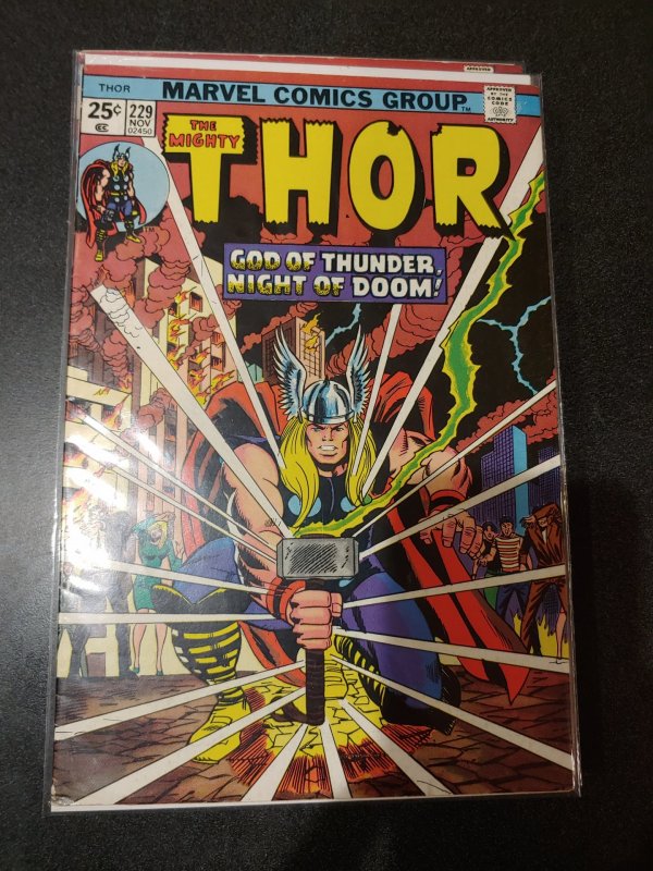 THE MIGHTY THOR #229 AD FOR 1ST APP WOLVERINE MARVEL COMICS 1974