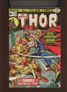 (1976) Thor #245: BRONZE AGE! KEY ISSUE! (1ST) HE WHO REMAINS! 9 P! (6.0)