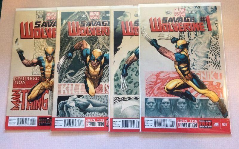 Savage Wolverine 1-4 Marvel Now Cho Keith