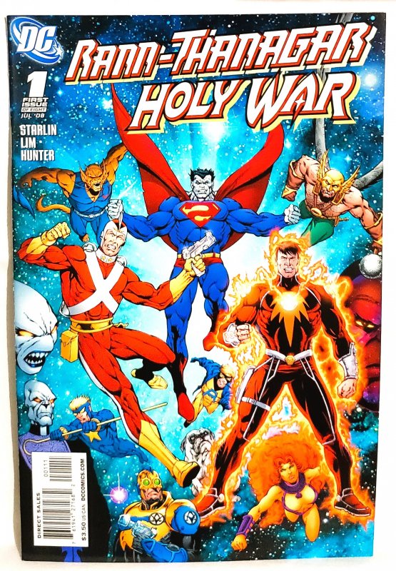 RANN-THANAGAR HOLY WAR #1 Jim Starlin Ron Lim (DC 2008)