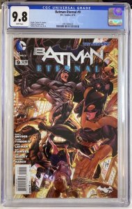 Batman Eternal #9 - CGC 9.8 - DC Comics - 2014 - Synder, Tynion IV, Layman!