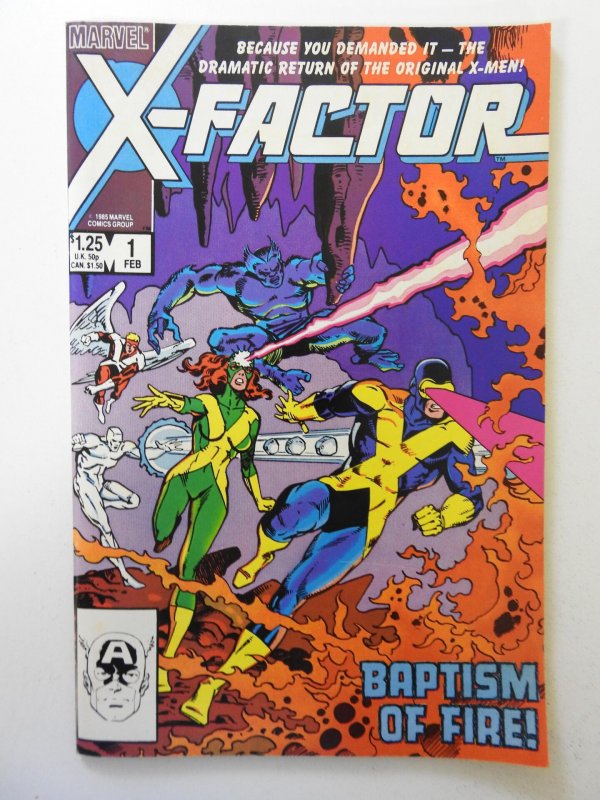 X-Factor #1 Direct Edition (1986) FN/VF Condition!