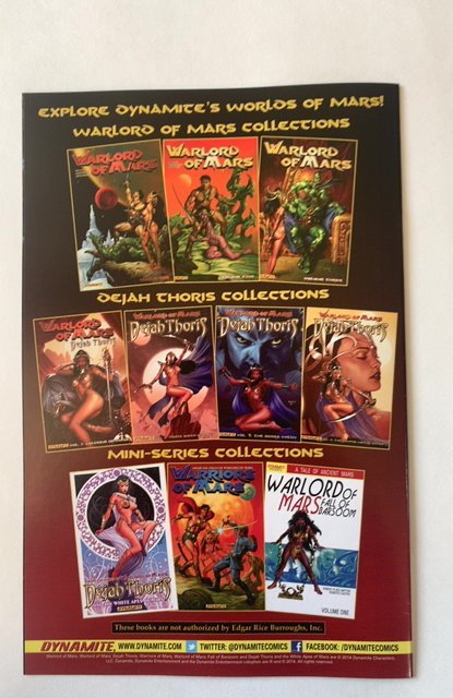 Dejah of Mars #1 (2014)