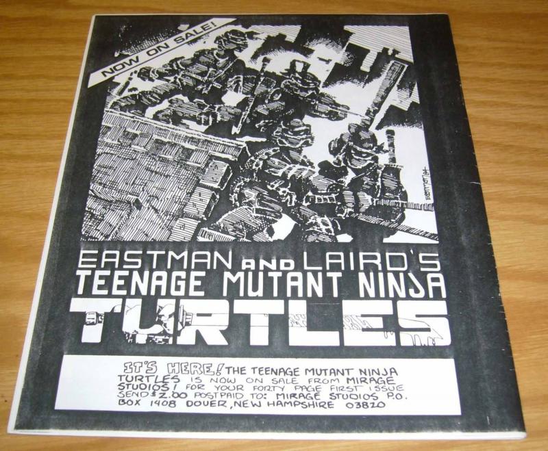 Gobbledygook #1 & 2 FN+ teenage mutant ninja turtles with original receipt RARE