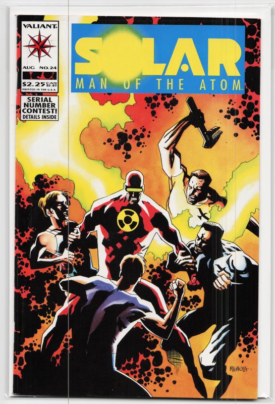 Solar, Man of the Atom #24 (1993) Eggbreakers