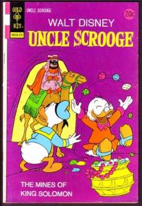 UNCLE SCROOGE #108-KING SOLOMON-CARL BARKS VG