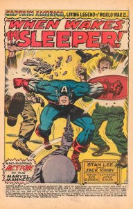 CAPTAIN AMERICA #101  2nd Issue of His Own Title!! (May1968) VG/FN Kirby Flair!