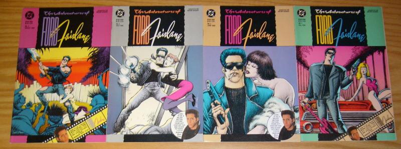 Adventures of Ford Fairlane #1-4 FN/VF complete series - andrew dice clay set