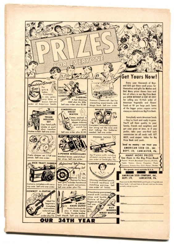 Fightin' Marines #4  1952 - St. John  -VG - Comic Book